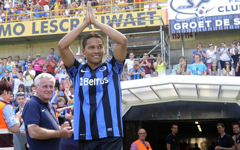 Carlos Bacca biedt helpende hand en loodst recordtransfer naar Club Brugge