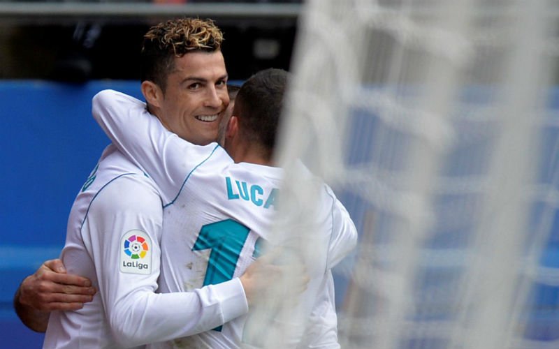 Cristiano Ronaldo is helemaal terug en bezorgt Real Madrid de zege