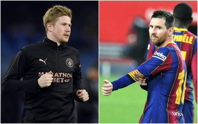 ‘Lionel Messi is razend na beslissing van Kevin De Bruyne’