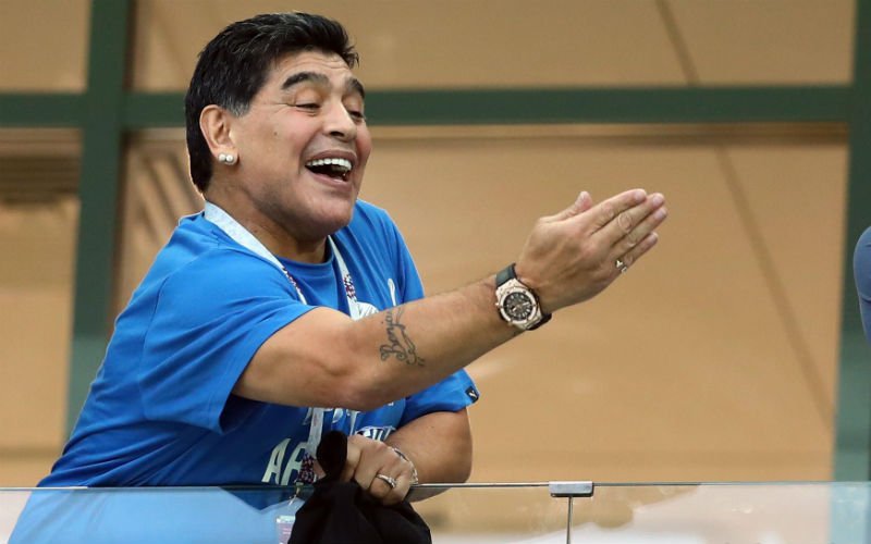 Wordt Diego Maradona de nieuwe bondscoach van Argentinië?