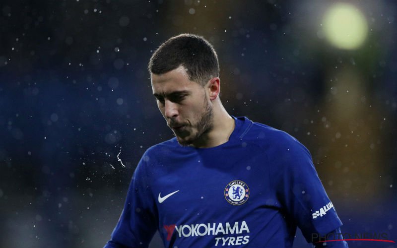 Kinderen keihard voor papa Eden Hazard: 