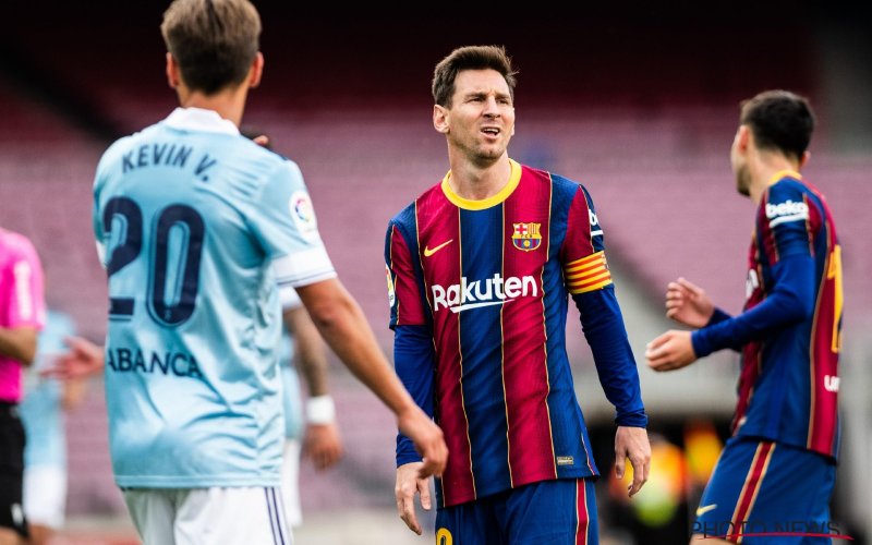 'Lionel Messi stuurt plannen in de war, Barcelona loopt droomaanwinst mis'