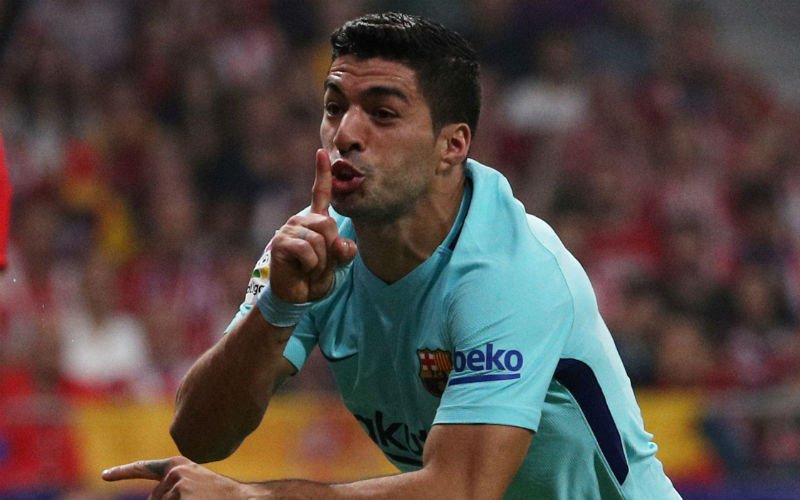 Suarez kopt Barcelona in extremis naar punt tegen Atlético
