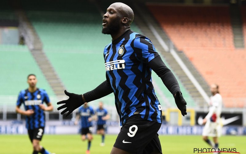 Romelu Lukaku viert als een gek na allereerste titel met Inter