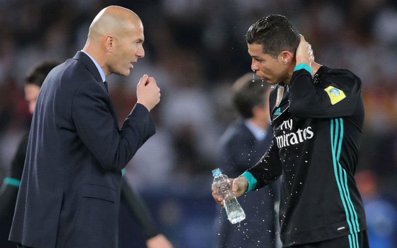 Ook Cristiano Ronaldo reageert op vertrek Zinédine Zidane