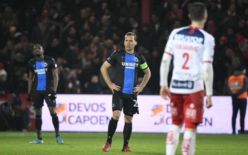 Matig Club Brugge geeft 0-2-voorsprong uit handen in Kortrijk
