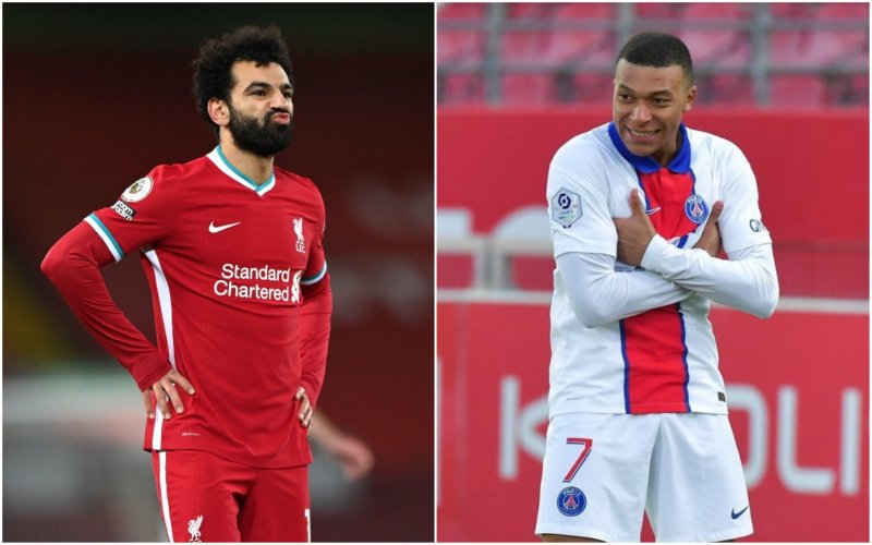 ‘Mohamed Salah vertrekt, Liverpool haalt Kylian Mbappé als vervanger’