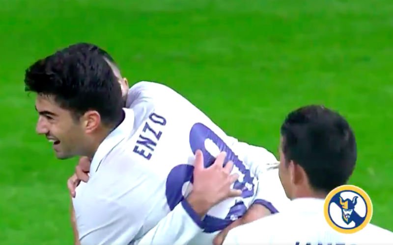 Zoon van Zidane valt in en scoort 17 minuten later deze heerlijke goal (Video)