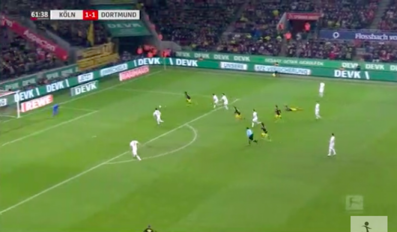Batshuayi maakt ook meteen zijn tweede goal voor Dortmund (Video)