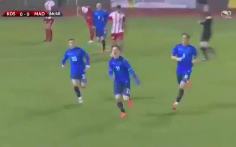 Genk-talent Zhegrova maakt fraaie goal bij debuut voor Kosovo (Video)