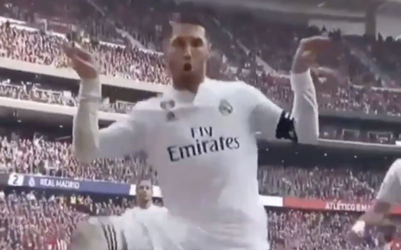 Vernederend! Sergio Ramos maakt Griezmann compleet belachelijk (VIDEO)