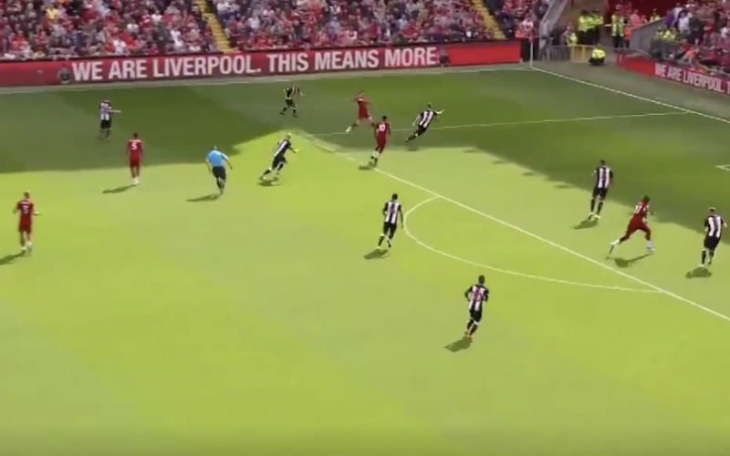 Boem! Sadio Mané scoort prachtig doelpunt bij Liverpool (VIDEO)