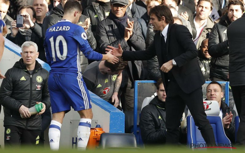 'Chelsea-coach Conte neemt onbegrijpelijke beslissing over Eden Hazard'