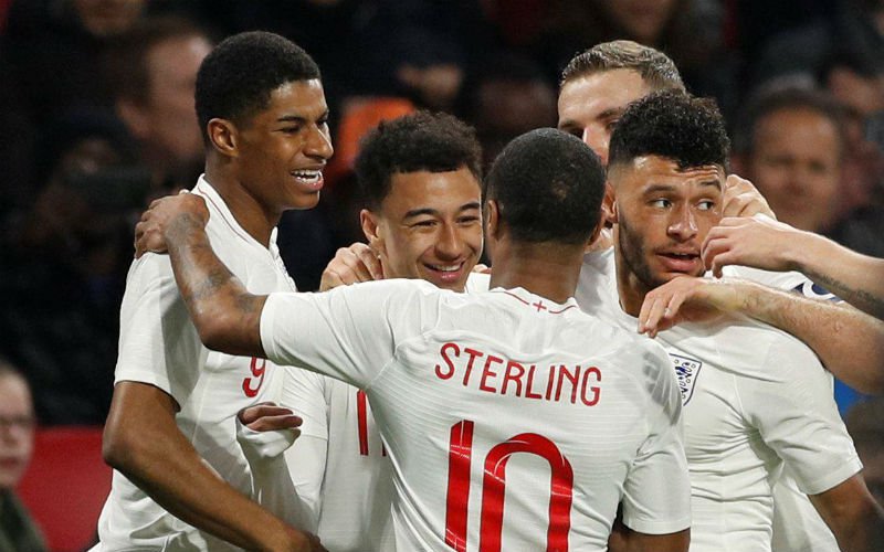 WK-tegenstander Engeland wint nipt van Nigeria: 