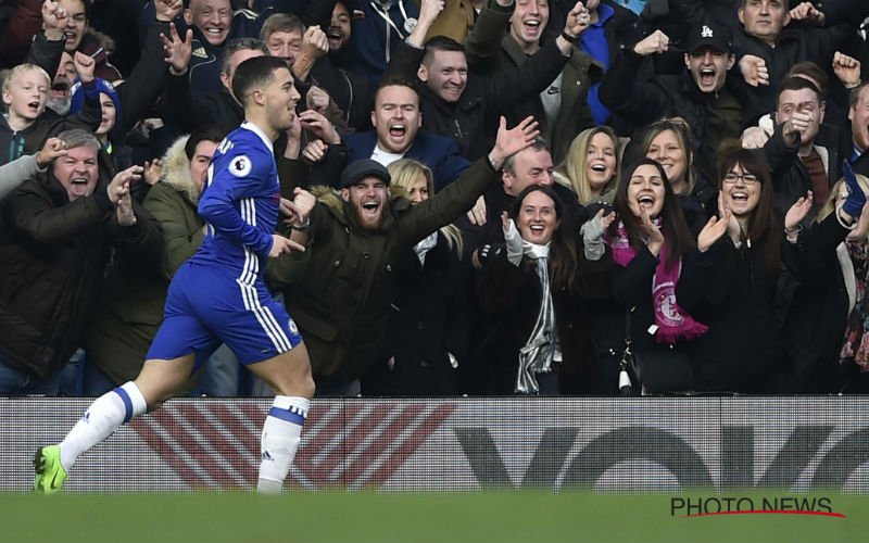 Eden Hazard sleept weer een prijs in de wacht in de Premier League