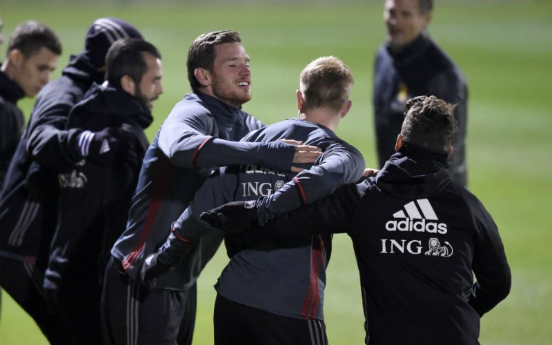 Alarmerend veel afwezigen op training van Rode Duivels