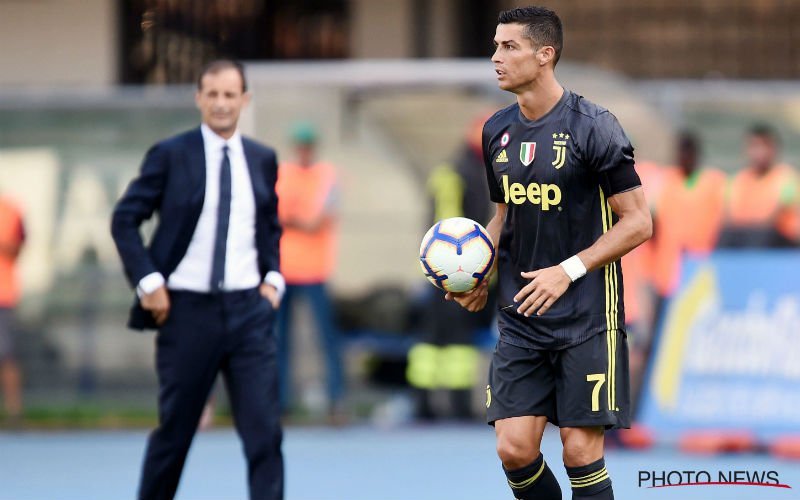 Ronaldo blinkt allerminst uit, Juventus door oog van de naald